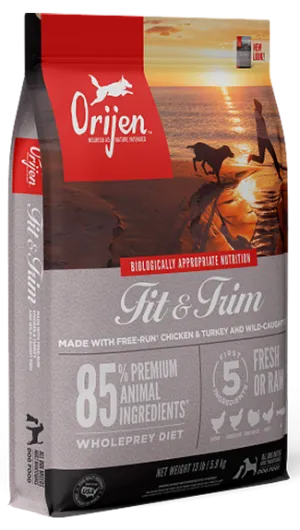 ORIJEN Dry Food: Fit & Trim