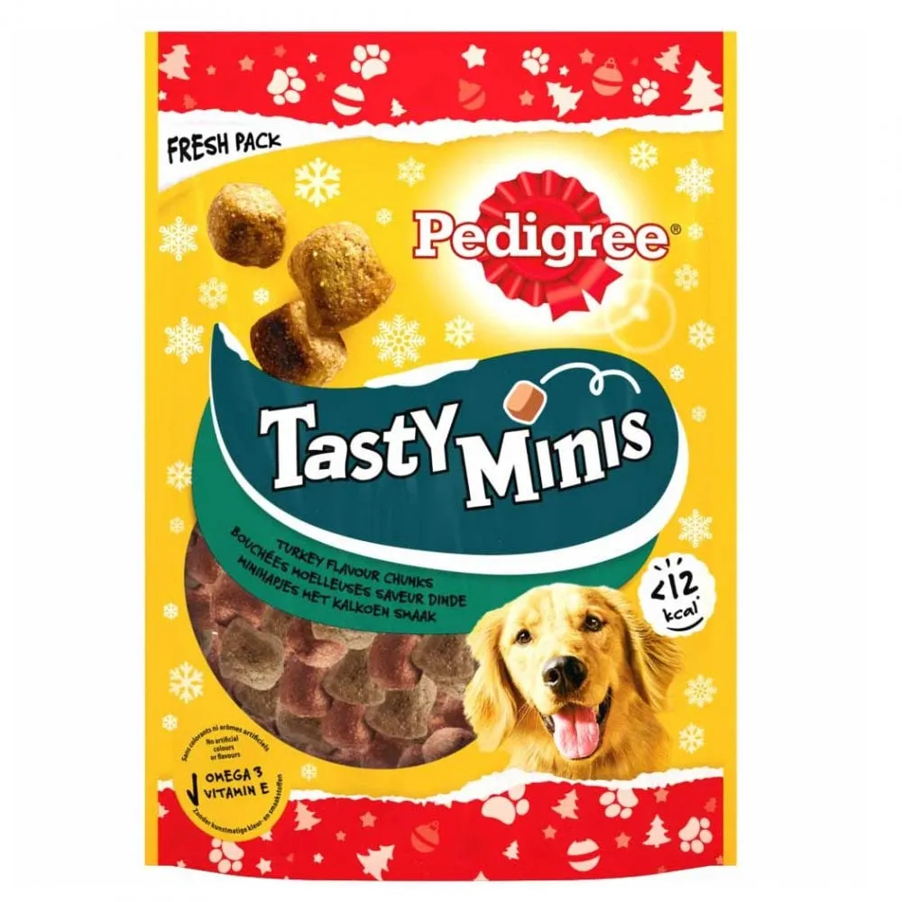 Pedigree Christmas Tasty Minis Chewy Dog Treats