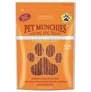 Pet Munchies Salmon Chews Large 6x125g