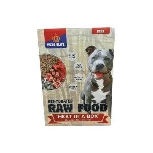 Pets Elite Dehydrated Raw Food Beef Dry Dog Food 2kg