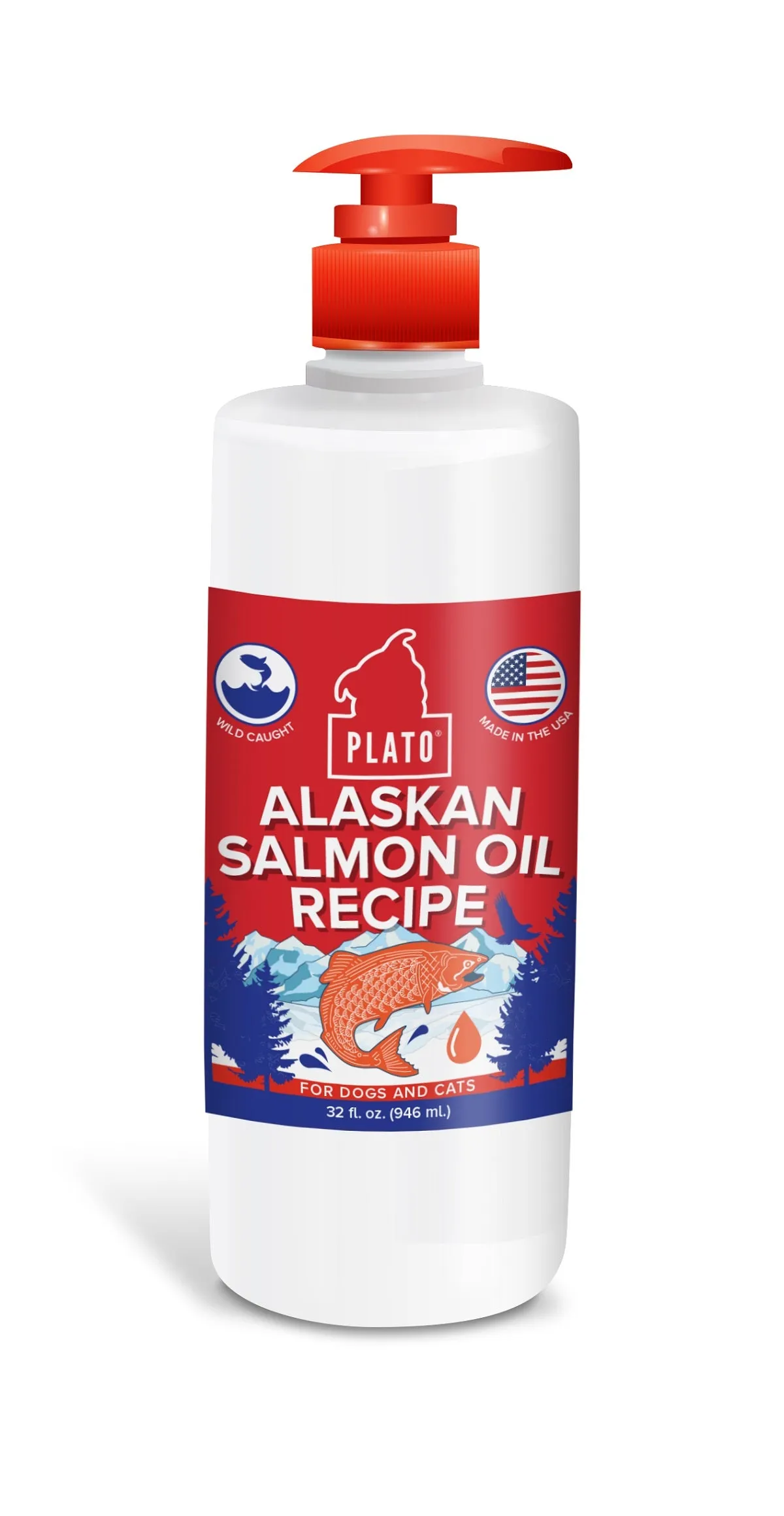 Plato Alaskan Salmon Oil Recipe Kibble Topper