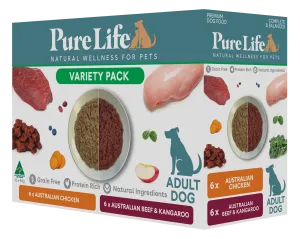 Pure Life Wet Food - Variety Pack For Adult Dogs