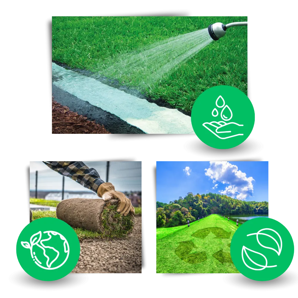 Quick Fix Green Grass Seed Mat