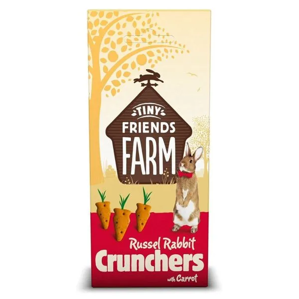 Russel Rabbit Premium Crunchers Carrot Baked Bites