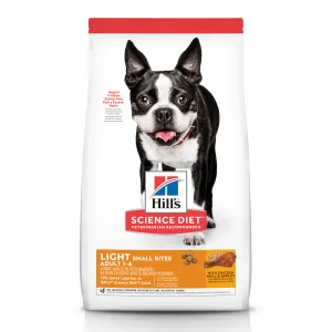 Science Diet Dog Adult Light Small Bites Chicken Meal