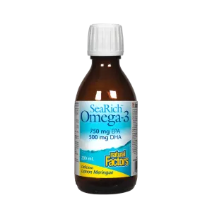 SeaRich Omega-3 750 mg EPA / 500 mg DHA, Lemon Meringue Liquid