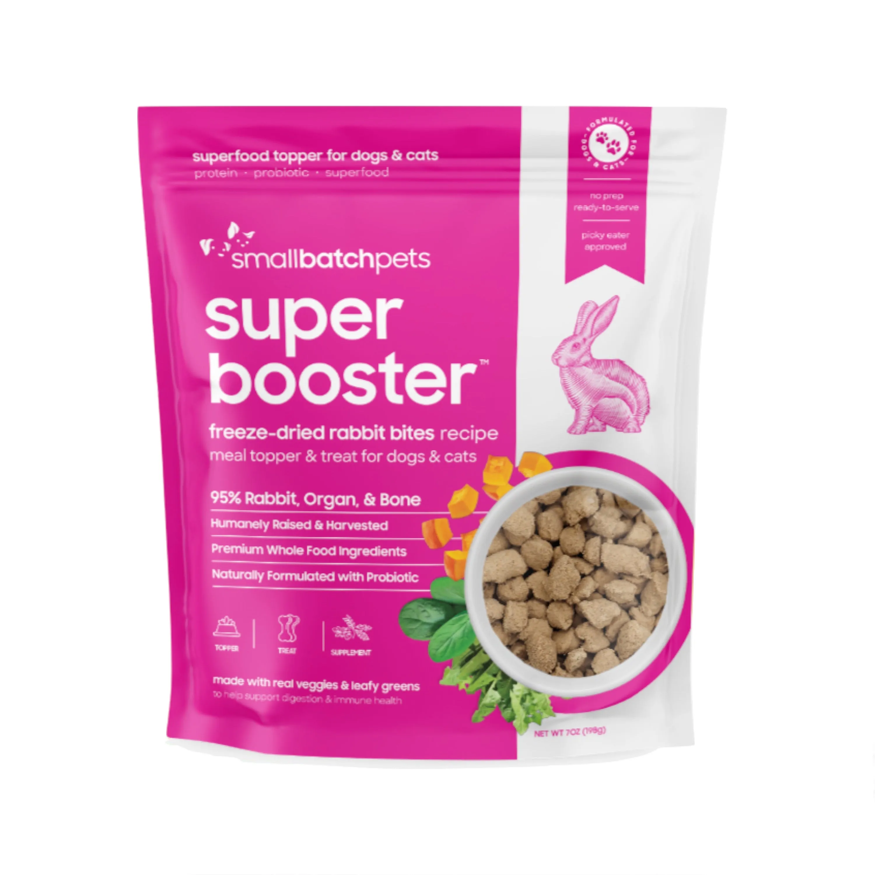 Smallbatch Super Booster Rabbit Bites 7oz