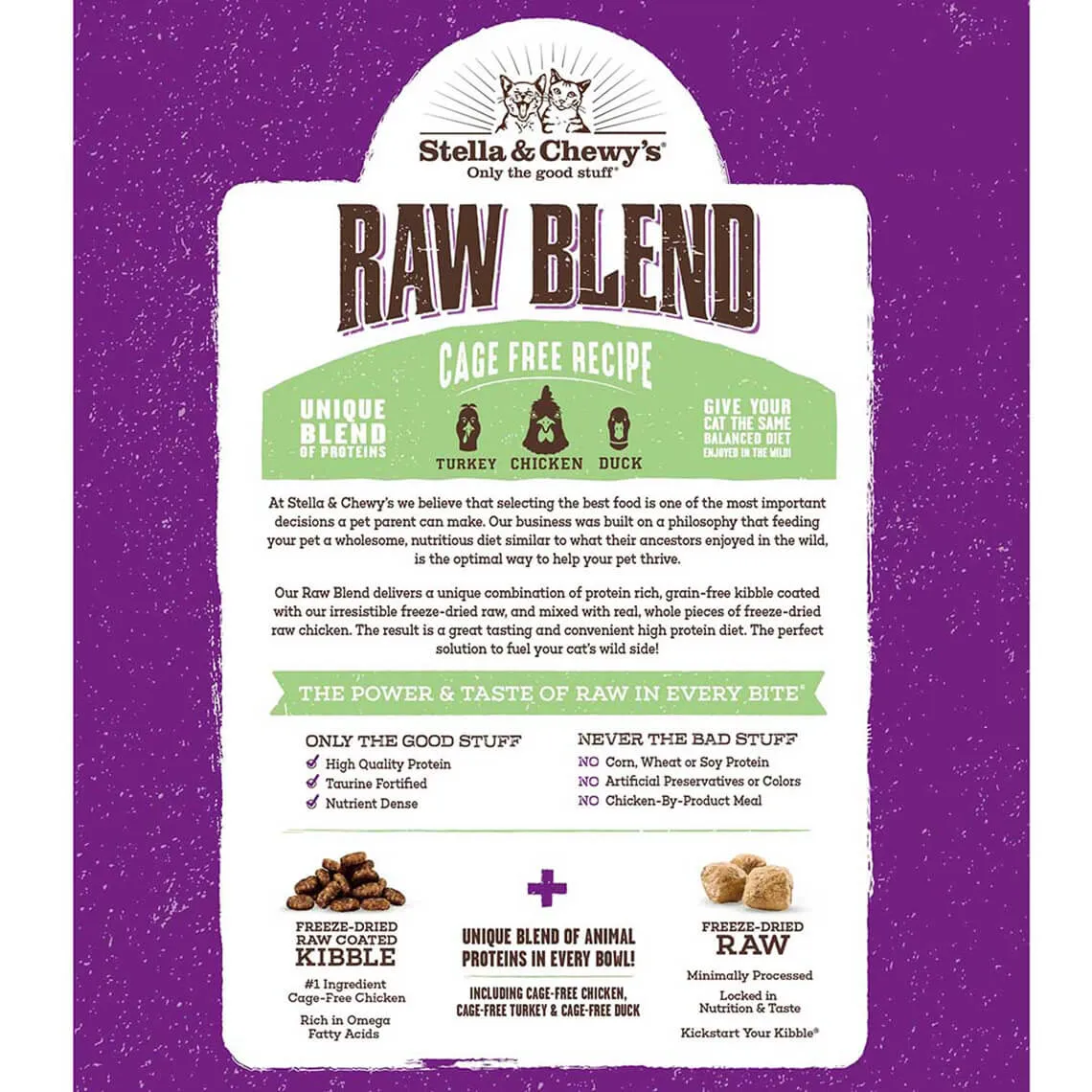 Stella & Chewy's Raw Blend Dry Cat Food