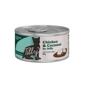 Tilly Indulgent Meals Chicken & Coconut in Jelly Wet Cat Food 80g