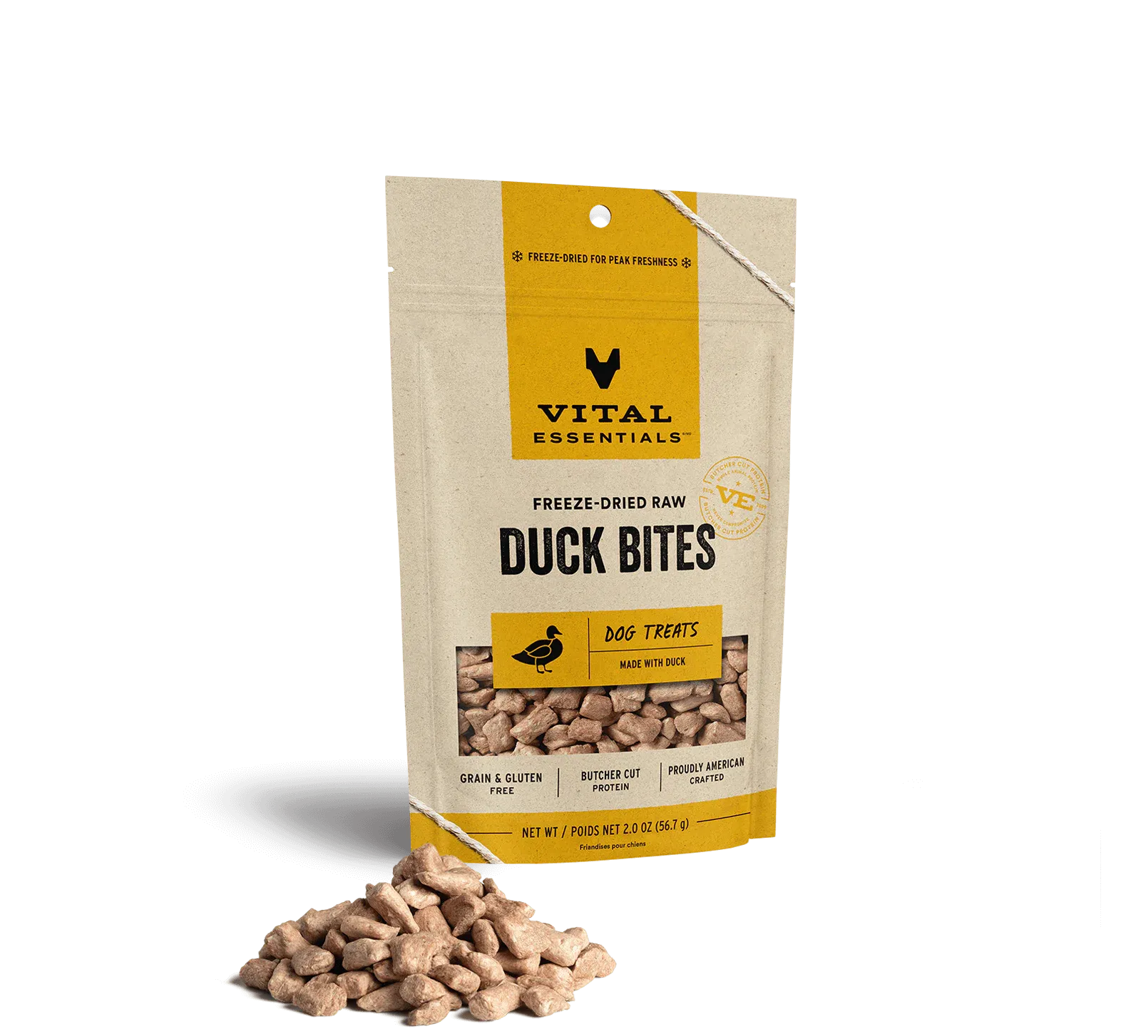 Vital Essentials - Dog Treat - Duck Bites