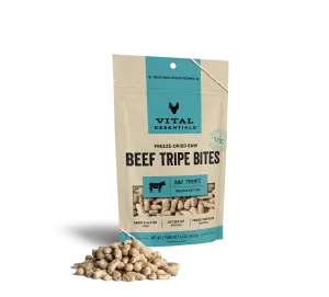 Vital Essentials Freeze Dried Beef Tripe Dog Treats 2.3oz