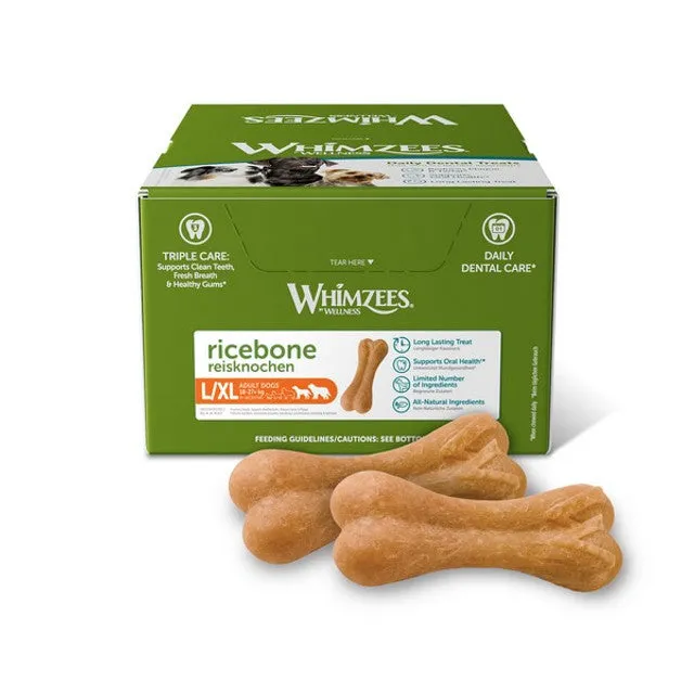 Whimzees by Wellness Daily Dental Rice Bone