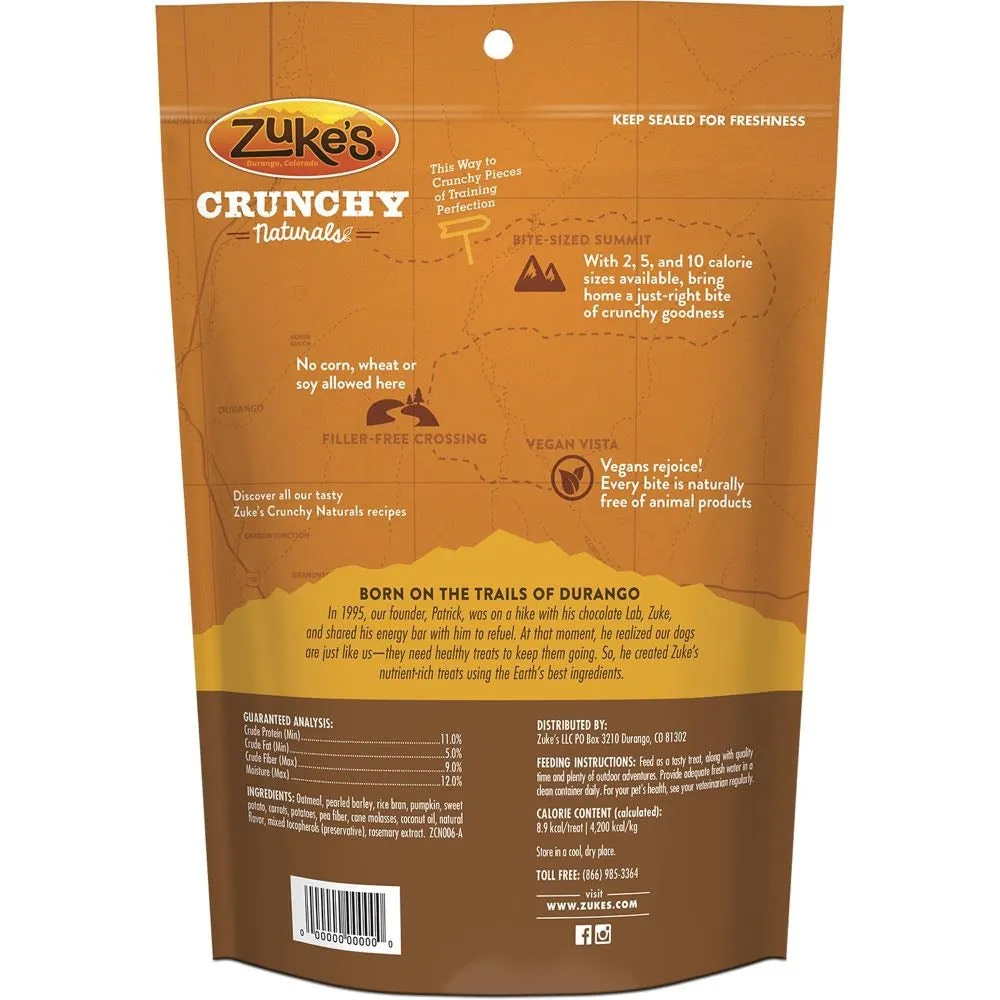 Zuke's Crunchy Naturals 10s Pumpkin & Sweet Potatoes Dog Treats 12oz